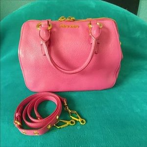 💯% Authentic Miu Miu Two-way Bag